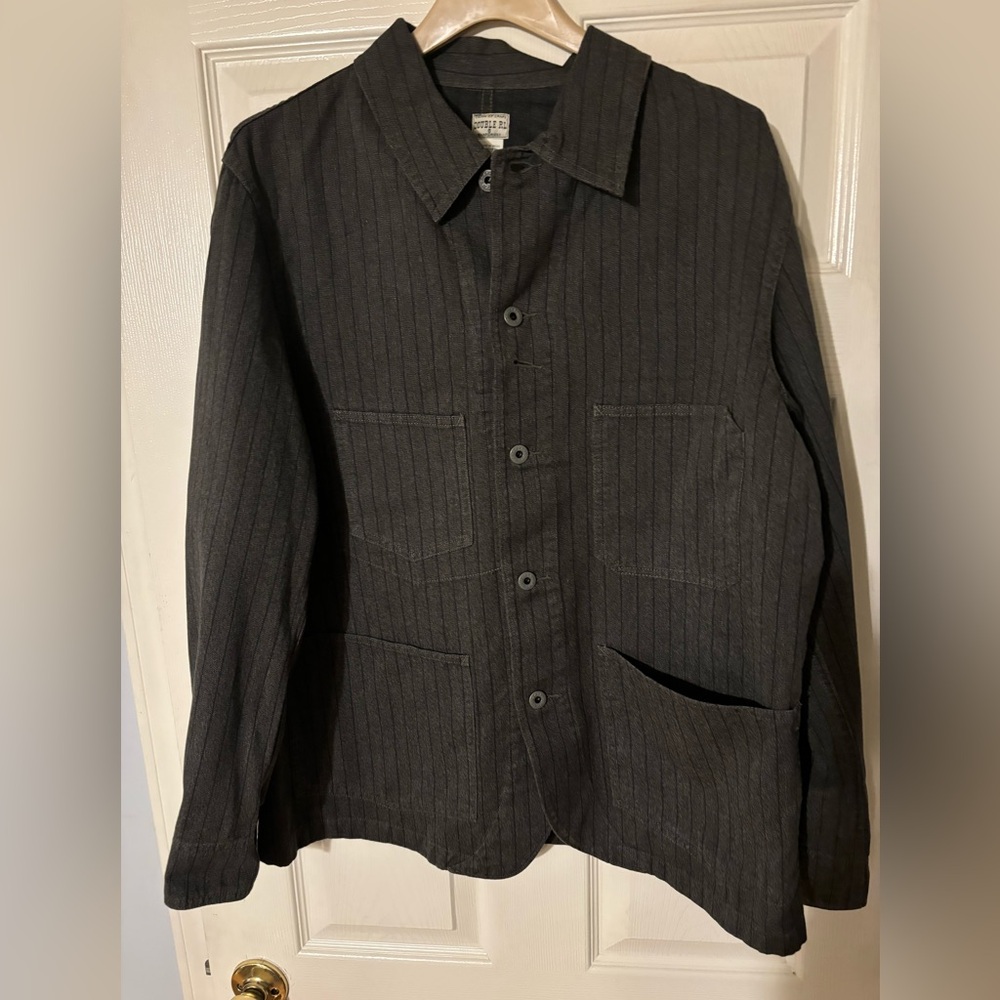 RRL Striped Cotton Jacket NWOT